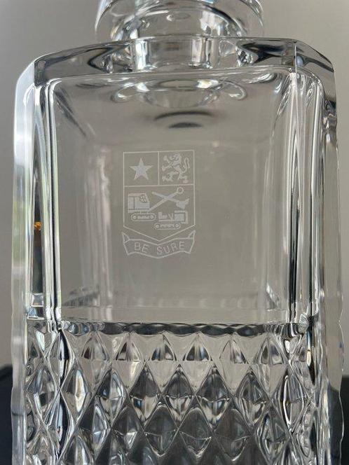 Val Saint Lambert - Karaf - Kristal - item voor het Britse, Antiek en Kunst, Antiek | Glas en Kristal