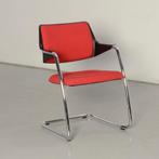 Girsberger Reflex vergaderstoel, rood, sledeframe, Huis en Inrichting, Bureaustoelen, Ophalen of Verzenden, Nieuw
