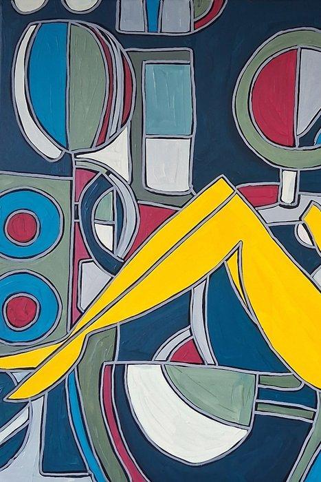 Patricia Kleyman (1965) - Jolie Pin Up au Bikini Rouge sur, Antiek en Kunst, Kunst | Schilderijen | Klassiek