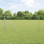 vidaXL Weidehek 0,8 x 50 m van gegalvaniseerd staal, Verzenden, Nieuw, IJzer