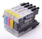 Brother MFC-J6510DW inkt cartridges LC-1240 set 4 stuks C..., Verzenden, Nieuw