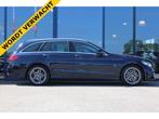 C-Klasse Estate 300e Business Solution AMG COMAND NAVI, Automaat, Gebruikt, Blauw, Leder en Stof