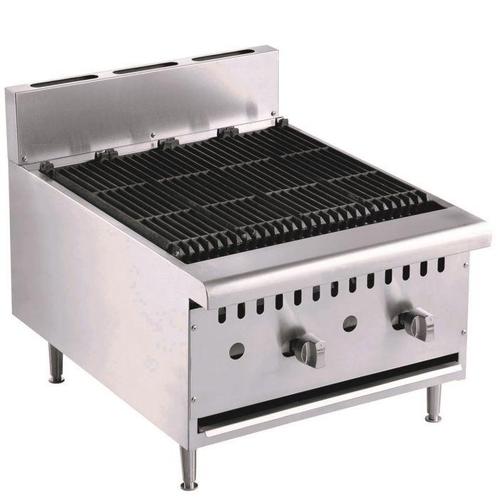 Grillplaat | Gas | RVS | 18kW | 615 x 800 x 590 mm, Zakelijke goederen, Horeca | Keukenapparatuur, Verzenden