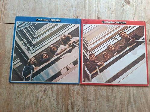Beatles - 1962-1966 (orig french 1973 pressing) / 1967-1970, Cd's en Dvd's, Vinyl Singles
