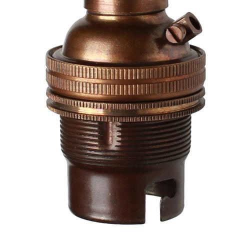 Fitting Oltan Brons B22, Huis en Inrichting, Lampen | Losse lampen, Ophalen of Verzenden
