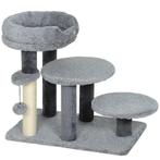Krabpaal En Kattenladder, Brede Basis, Pluche Stof, Sisal Kr, Dieren en Toebehoren, Katten-accessoires, Verzenden, Nieuw
