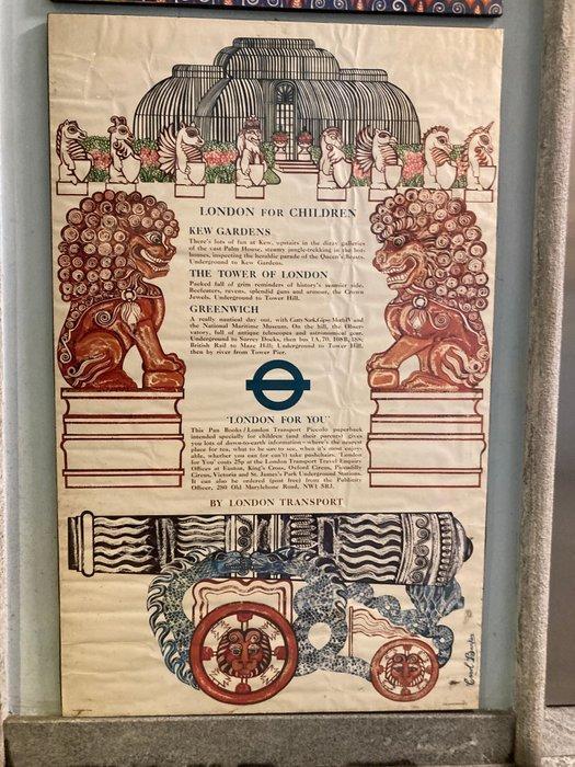 Carol Barker - London for Children - Jaren 1970, Antiek en Kunst, Kunst | Tekeningen en Foto's