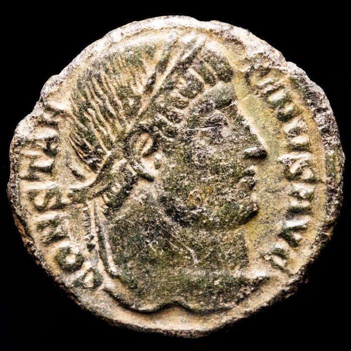 Romeinse Rijk. Constantijn I (306-337 n.Chr.). Follis Siscia, Postzegels en Munten, Munten | Europa | Niet-Euromunten