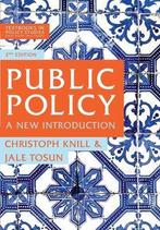 Public Policy 9781137573292, Boeken, Zo goed als nieuw, Verzenden