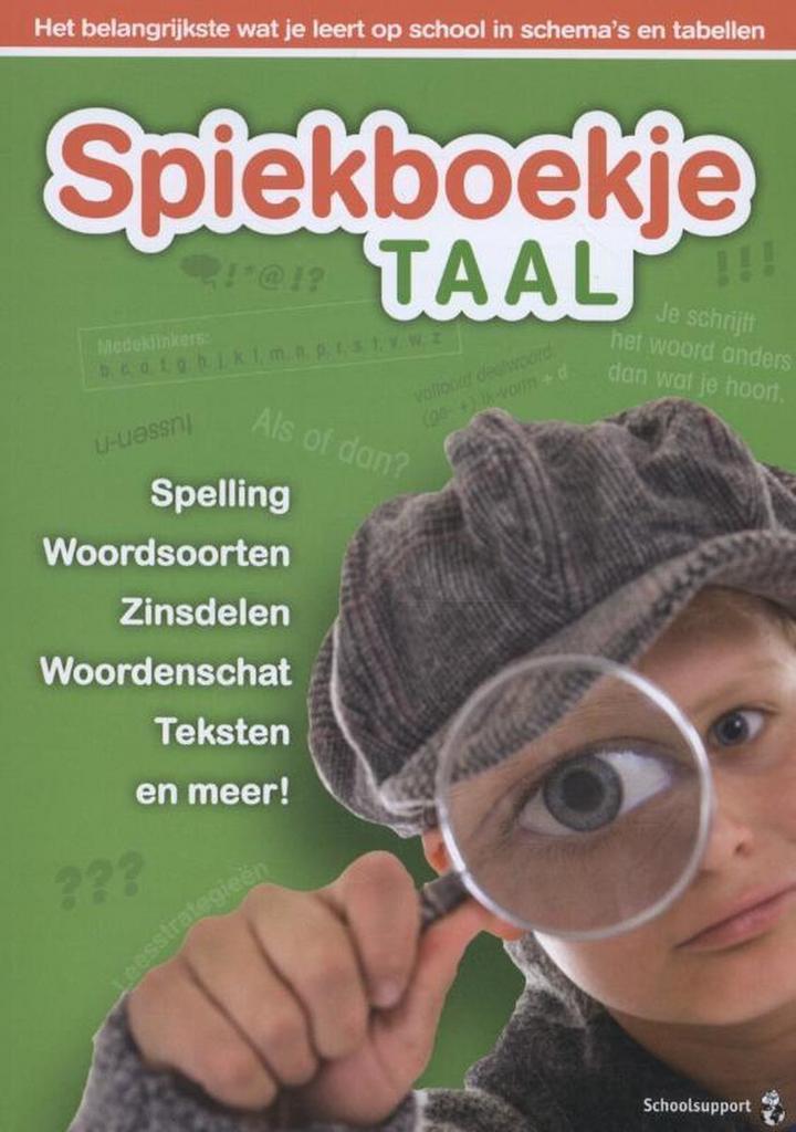 Spiekboekje Taal / Spiekboekjes 9789461752536, Boeken, Kinderboeken | Baby's en Peuters, Gelezen, Verzenden