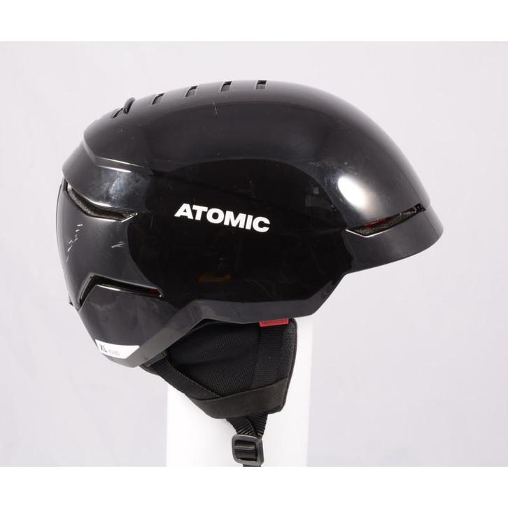 63 64 65 skihelm/snowboardhelm ATOMIC SAVOR, BLACK/black, Ai, Sport en Fitness, Skiën en Langlaufen, Skiën, Overige typen, Gebruikt