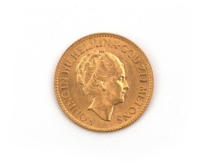 10 gulden, Koningin Wilhelmina, Nederland, 1932, Postzegels en Munten, Munten | Nederland
