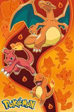 Poster Pokemon Fire Type 61x91,5cm, Verzamelen, Verzenden, Nieuw, A1 t/m A3