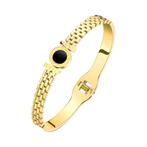 18K gold plated Stainless steel bracelet, Intensity, Verzenden