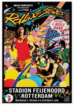 Posters - Poster Rolling Stones - Feyenoord Stadion, Verzamelen, Zo goed als nieuw, Verzenden