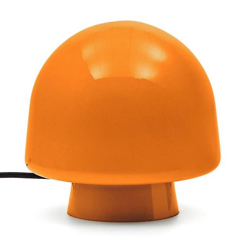 *WOONWINKEL* Kave Home Reig Mushroom Tafellamp Oranje Glas, Huis en Inrichting, Lampen | Tafellampen, Nieuw, Verzenden