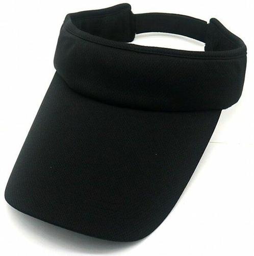 Zonneklep Verstelbaar Zwart, Sieraden, Tassen en Uiterlijk, Uiterlijk | Haarverzorging, Verzenden