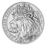 Niue. 2 Dollars 2021 1 oz $2 NZD Niue Silver Czech Lion
