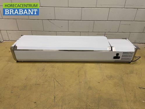 RVS Opzetvitrine Opzet koelvitrine saladière 8 x 1/4 GN 160, Zakelijke goederen, Horeca | Keukenapparatuur, Nieuw in verpakking