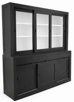 Buffetkast antraciet - wit Enschede 240cm, Ophalen of Verzenden, Nieuw