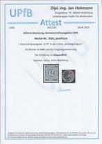 Geallieerde bezetting - Duitsland 1946 - 12 Pf cijfer in de, Postzegels en Munten, Postzegels | Europa | Duitsland, Gestempeld