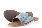 Lazamani Slippers in maat 37 Blauw | 10% korting, Kleding | Dames, Schoenen, Slippers, Lazamani, Zo goed als nieuw, Verzenden