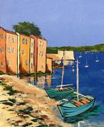 Jiel - Les deux barques Tropéziennes.