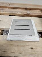 Doucheplaat / douchevloer afdekrooster chroom 13 x 13 cm, Ophalen of Verzenden, Nieuw, Chroom, Douche