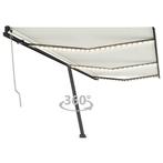 vidaXL Luifel automatisch met LED en windsensor 600x350 cm, Verzenden, Nieuw