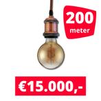 LED Railverlichting Horeca Craft Brown 200 spots + 200M, Ophalen of Verzenden