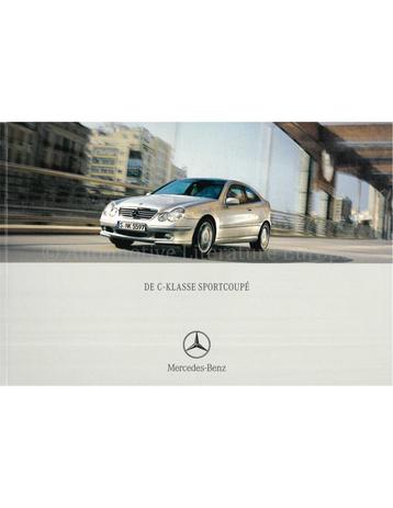 2002 MERCEDES BENZ C KLASSE SPORTCOUPÉ BROCHURE NEDERLANDS beschikbaar voor biedingen