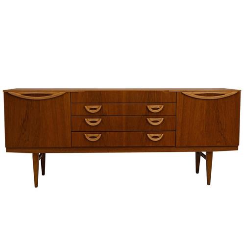Dressoir | Vintage | Beautility | Teak |  3808, Huis en Inrichting, Kasten | Dressoirs, 150 tot 200 cm, 25 tot 50 cm, Zo goed als nieuw
