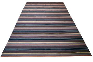 Grote moderne gestreepte - Vloerkleed - 300 cm - 200 cm - beschikbaar voor biedingen