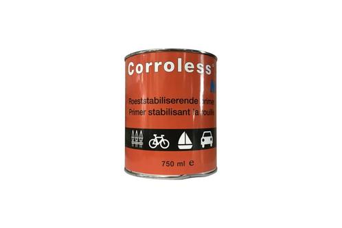 Corroless no. 1 anti roest primer 500 ml, roodbruin, blik, Doe-het-zelf en Verbouw, Verf, Beits en Lak, Nieuw, Verzenden
