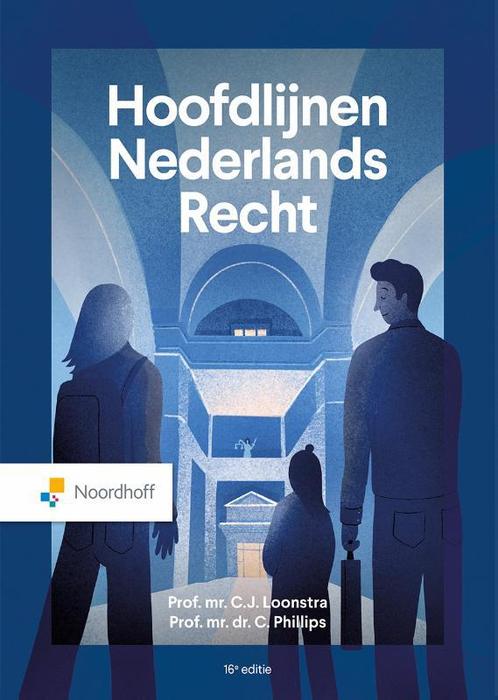 Hoofdlijnen Nederlands Recht 9789001079789, Boeken, Studieboeken en Cursussen, Zo goed als nieuw, Verzenden