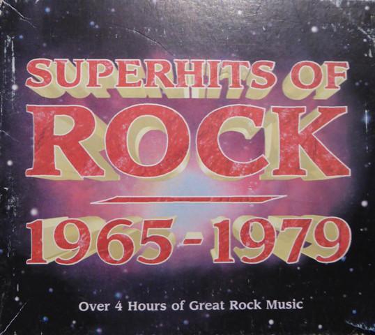 cd box - Various - Superhits Of Rock 1965-1979, Cd's en Dvd's, Cd's | Verzamelalbums, Zo goed als nieuw, Verzenden