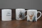 Mokken uitverkoop - kerstmokken en vogelmokken sale korting, Verzenden, Nieuw, Keramiek