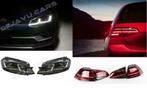 Facelift LED Koplampen + LED Achterlichten voor VW Golf 7, Nieuw, Ophalen of Verzenden, Volkswagen