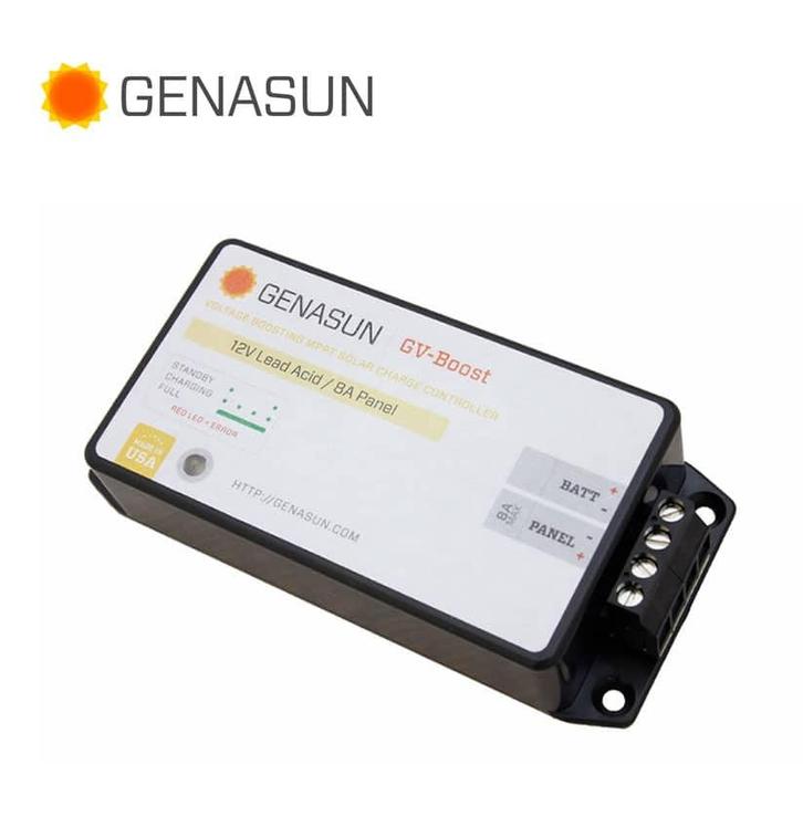 Genasun MPPT Boost Laadregelaar 8 Ampere Lood en Gel, Watersport en Boten, Navigatiemiddelen en Scheepselektronica, Nieuw, Ophalen of Verzenden