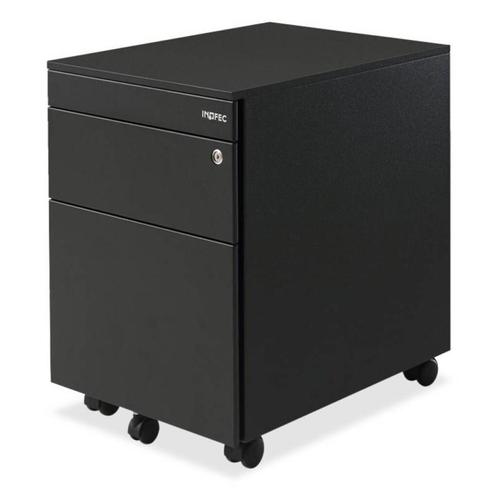 -9% Ladeblok Premium 2 Laden - Zwart, Huis en Inrichting, Kasten | Ladekasten, 1 of 2 laden, 50 tot 75 cm, Nieuw, Metaal, Minder dan 100 cm