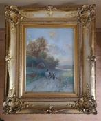Pieter Adrianus Piet Schipperus (1840-1929) - Ontmoeting, Antiek en Kunst, Kunst | Schilderijen | Klassiek