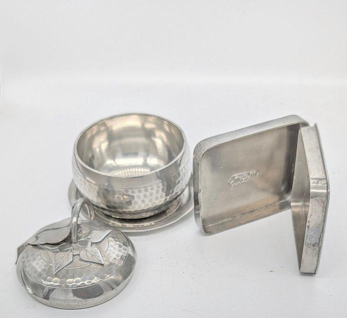 Banka - Doos (3) - Tin, Antiek en Kunst, Curiosa en Brocante