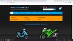 te koop webshop voor scooteronderdelen www123scooterparts.nl