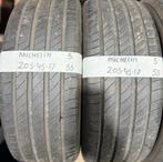 2x205-45-17 Michelin Zomer 2x5mm €55 PerBand 205 45 17, Auto-onderdelen, Banden en Velgen, Ophalen, Gebruikt, 17 inch, 205 mm