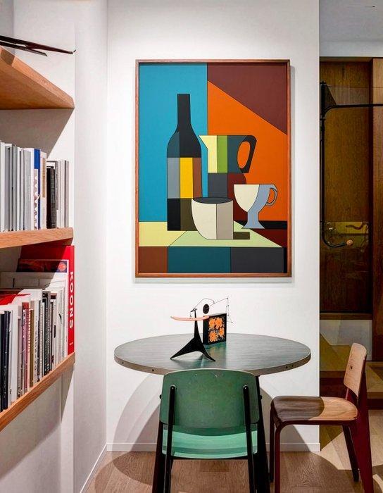 Alejandro Gonzalez - Bodegones Geométricos 82 - XL - (NO, Antiek en Kunst, Kunst | Schilderijen | Modern