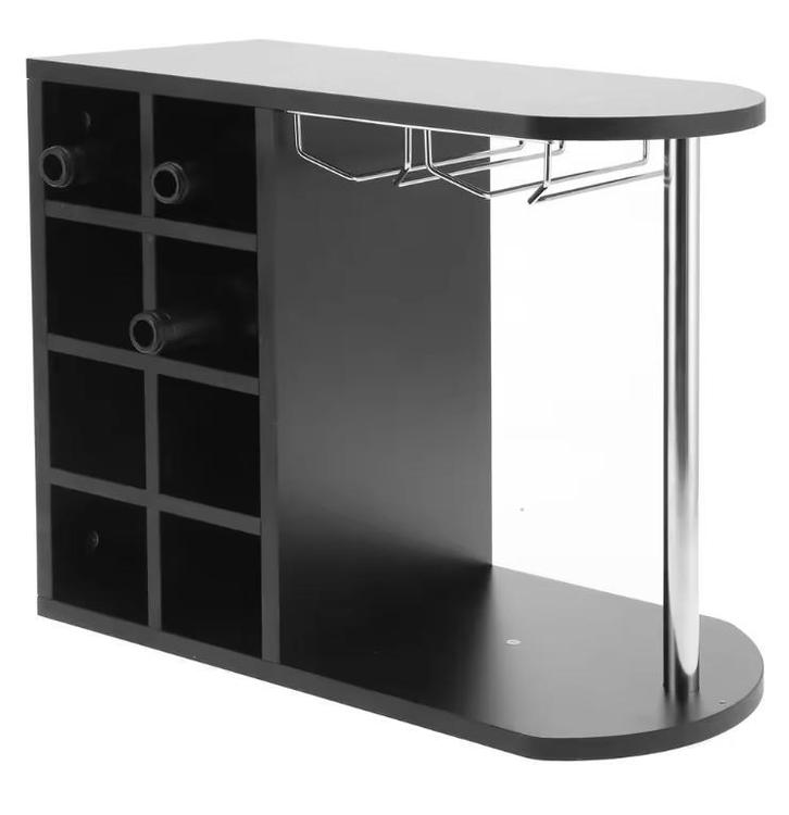 Vrijstaande Wijnkast met Flessenrek – 8 Flessen en Opberg, Huis en Inrichting, Woonaccessoires | Wijnrekken, Nieuw, Verzenden
