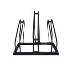 Fietsenrek 3 Fietsen Zwart - BRASQ, Fietsen en Brommers, Nieuw