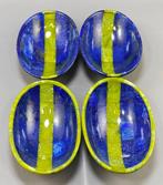 AAA Lapis Lazuli en Jade Serpentine Kom - Hoogte: 157 mm -