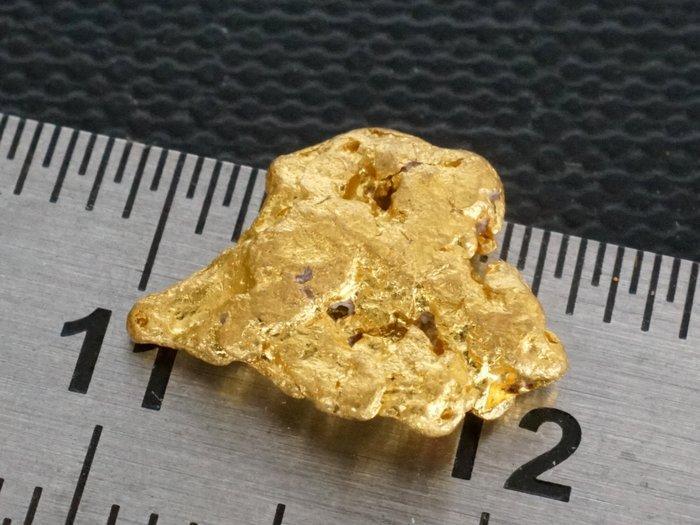 Goud Natif, goudklompje uit Suriname of Franse Guyana, Verzamelen, Mineralen en Fossielen