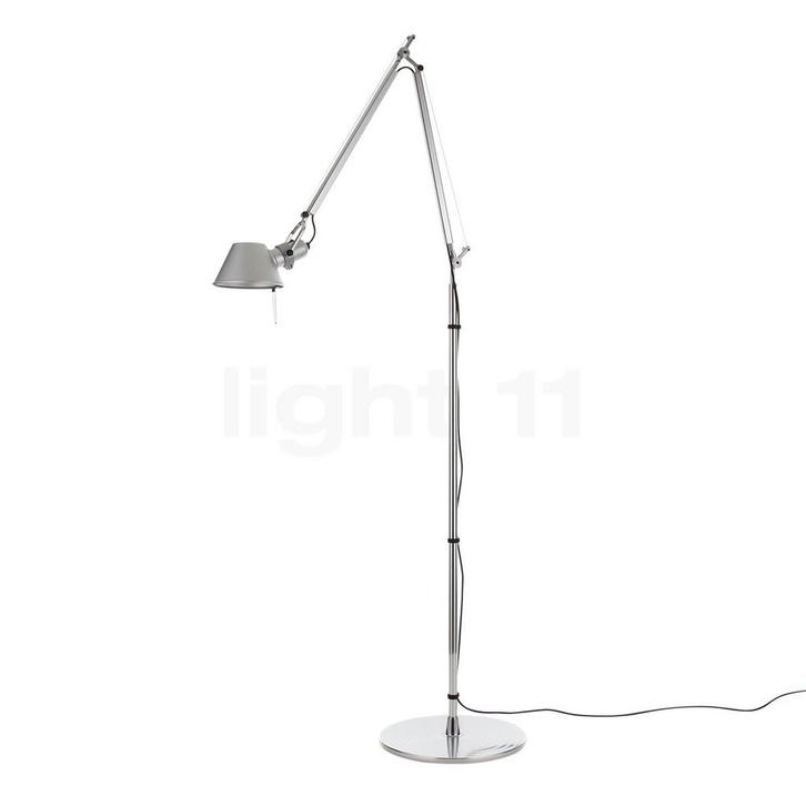 Artemide Tolomeo Terra, aluminium gepolijst en geanodiseerd, Huis en Inrichting, Lampen | Vloerlampen, Nieuw, Verzenden